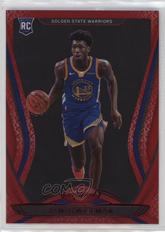 2020-21 Certified Mirror Red James Wiseman #199 lz7