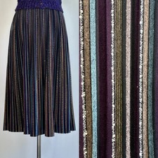 Vintage 70s Alex Coleman Accordion Pleat Skirt Gorgeous 
