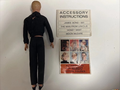1965 Gilbert "The Man From U.N.C.L.E." Original Illya Kuryakin Figure UNCLE Spy - Picture 2 of 11