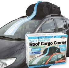 Water Resistant Roof Bag Car Cargo Carrier Storage Travel Box Large 458 Litre