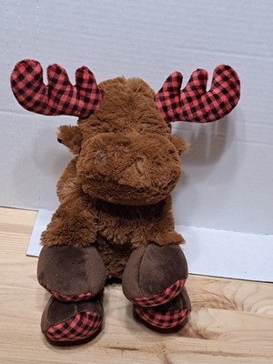 Wishpets Moose Lil Loveable Plaid Emos 10'' Plush Stuffed Animal 2018 Christmas