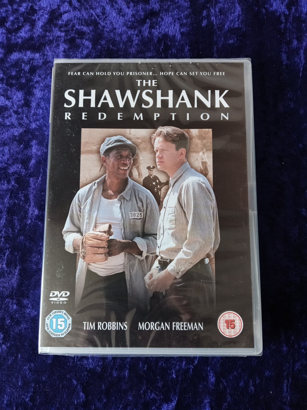 DVD THE SHAWSHANK REDEMPTION TIM ROBBINS MORGAN FREEMAN PRISON DRAMA UK R2