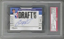 2010 Panini Prestige Gordan Hayward Draft Class Patch Auto PSA 10 #193/299