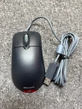 Microsoft D66 BLACK Wired USB Optical Scroll Mouse