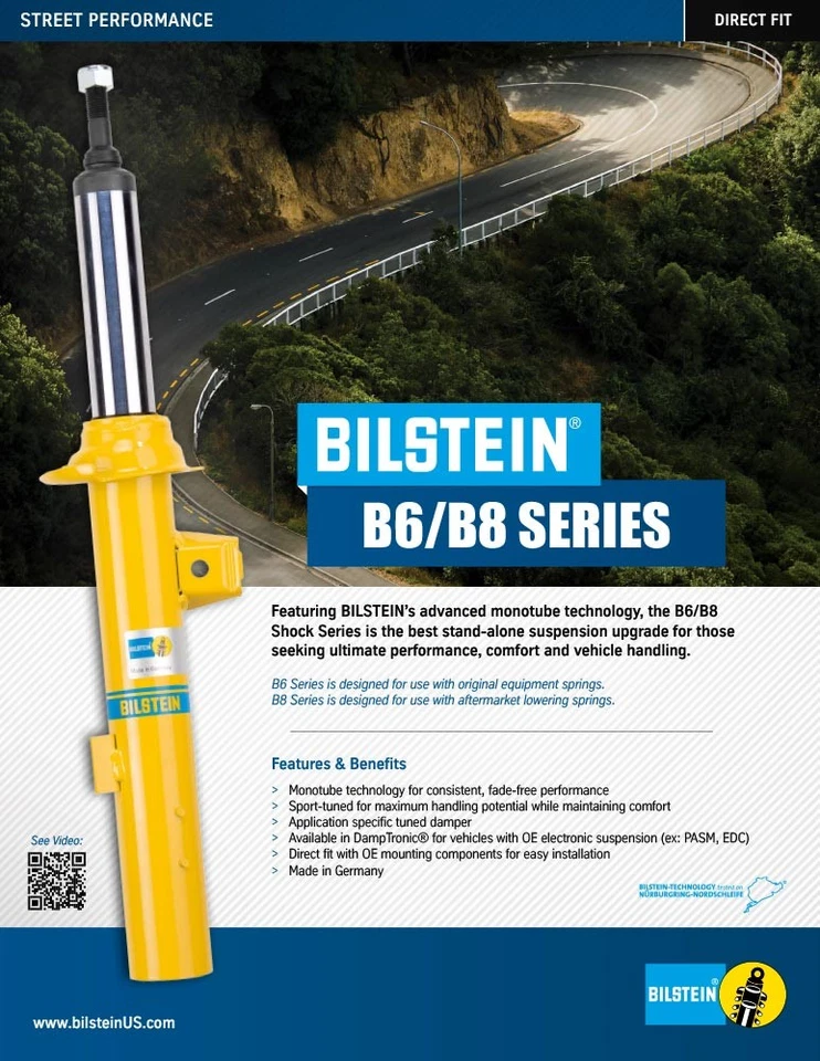 For Lexus IS300 2001-2005 OEM Bilstein B6 Front Shock Absorber TCP - Image 4 of 4