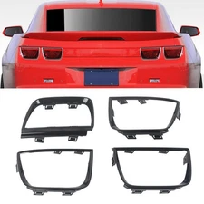 KARPAL Tail Light Bezel Cover Compatible With 2010-2013 Chevy Camaro LT LS SS...