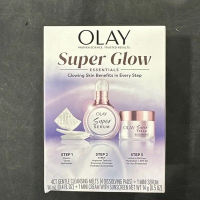 Olay Super Glow Essentials Kit EXP 06/27