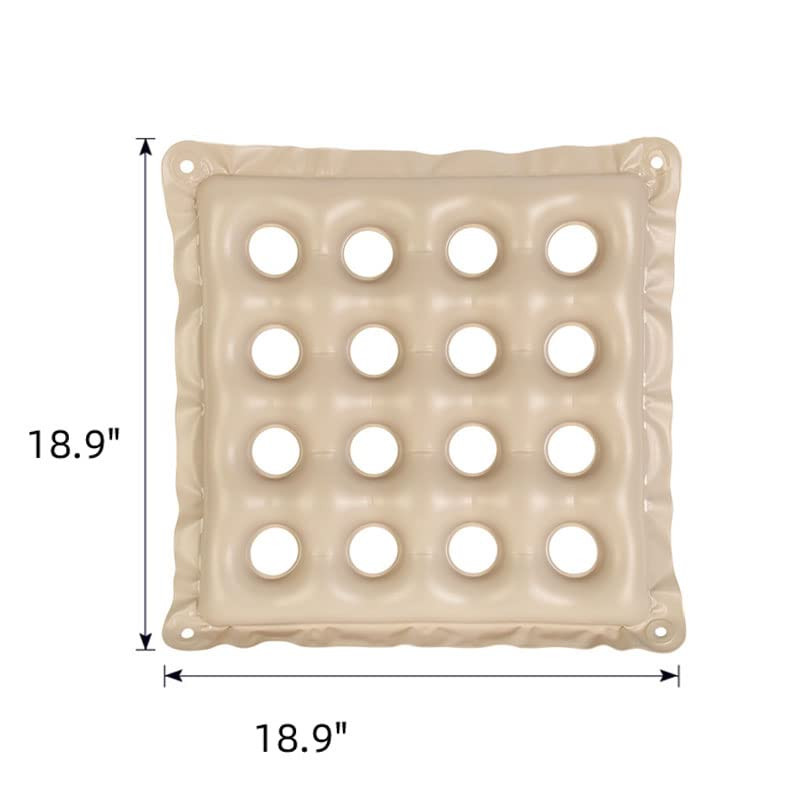 Medical Grade Medium Cream Body Positioner Air Cushion for Wheelchairs and Ch...