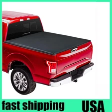5.2' Soft Truck Bed Tri-Fold Tonneau Cover for 2015-2023 Chevrolet Colorado Crew