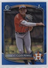 2025 Bowman Chrome Prospects Blue Wave Refractor /150 Caden Powell #BCP-212 1f17