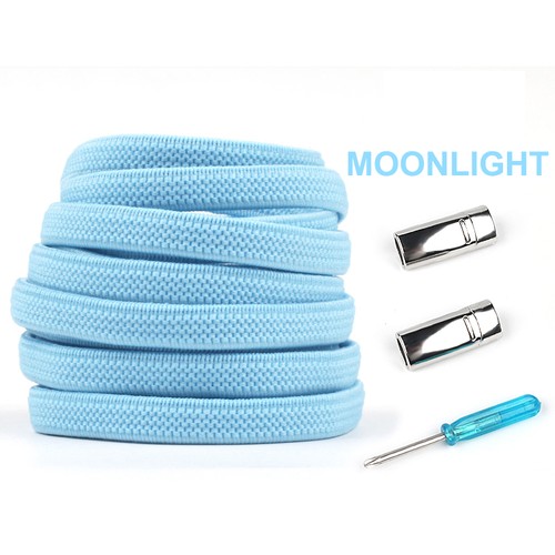 No Tie Elastische Schnürsenkel Erwachsene Kinder Sneaker Lace Lazy Easy Schnürsenkel 16 Farben - Bild 22 von 22