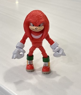 Sonic the Hedgehog Knuckles Red Action Figure Video Game Character Toy