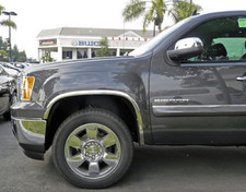 2008-2014 Gmc Sierra 2500 3500 Polished Stainless Steel Fender Trim Molding 2008-2014 Gmc Sierra 2500 3500 Polished Stainless Steel Fender Trim Molding