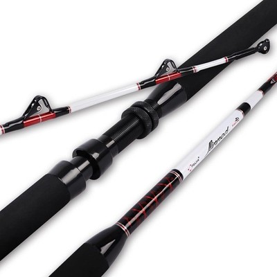 Trolling Rod Saltwater Deep Dropper Big Game Rod Conventional Boat Roller Rod C