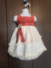 Disney Moana cotton sundress sizes 6m-6Y NO orders from 6/1-7/10 