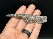 RARE 1630s IRON TRADE KNIFE -PA FUR TRADE-NY-BAUDER SITE-IROQUOIS-Arrowhead-