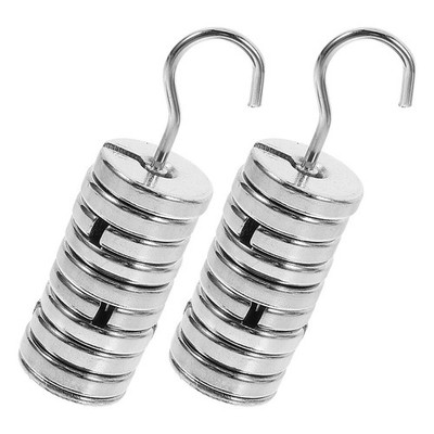  1 Set Labor-Massengewichte aus Metall mit Schlitzen, präzise Metallgewichte mit