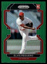 Elvis Peguero 2022 Panini Prizm #145 Angels MLB READ FREE SHIPPING AutographDen