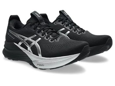 ASICS GEL-KAYANO 32 PLATINUM 1011C215 001 Platinum Black Running Shoes