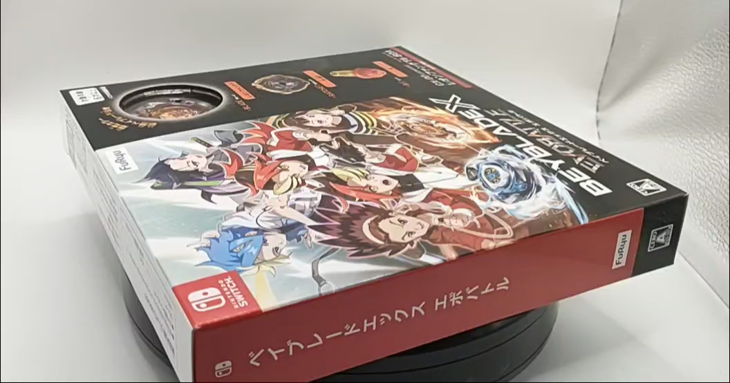 Beyblade X EVOBATTLE Nintendo Switch with CX-00 Leonfang T4-60A