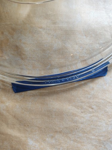 Pyrex Clear Glass #623-C 1.5qt Casserole Replacement Lid Only 8 In - Picture 2 of 6