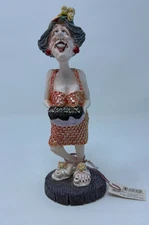Russ Berrie & Co., Inc. Doug Harris Fun Happy Birthday Ceramic Figurine #13189