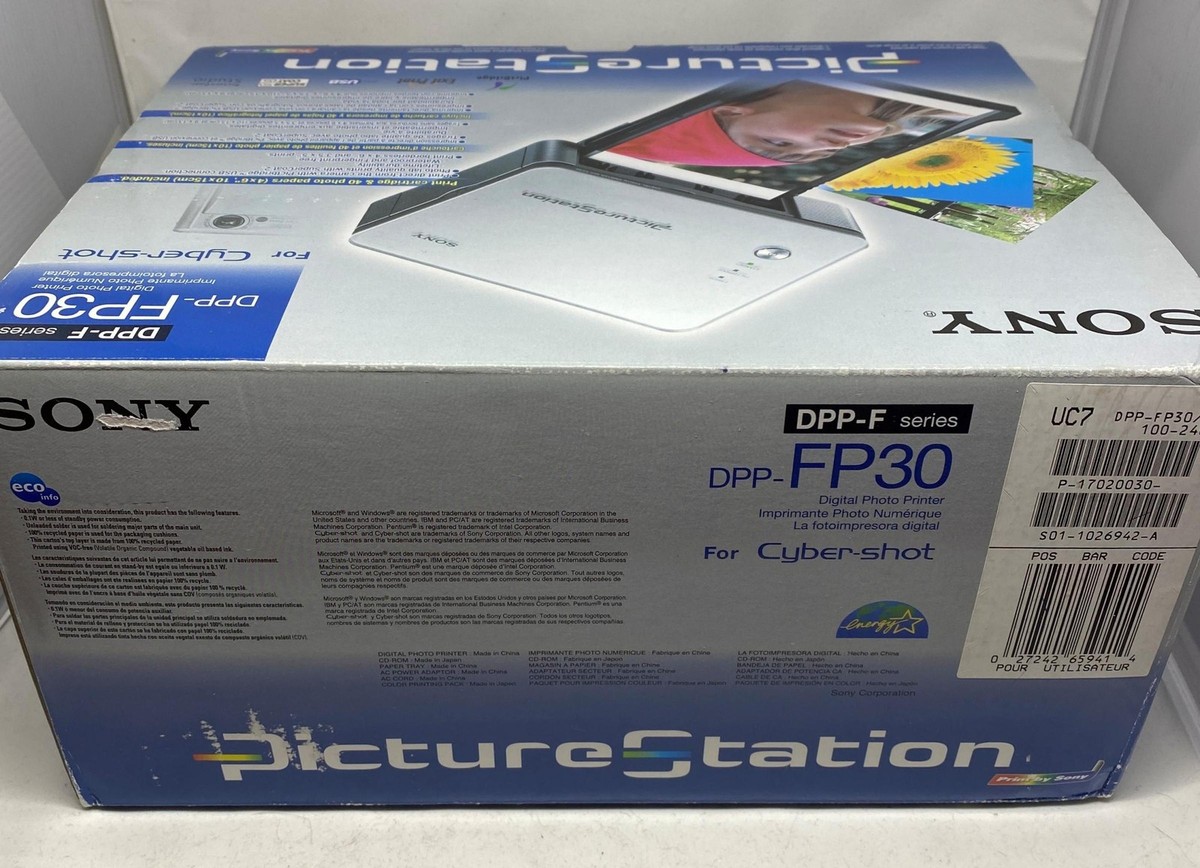 【中古】DPP-FP30  C デジタルフォトプリンター Sony DPP-FP30 Digital Photo Printer (DPP-FP30/C) 27242659414| eBay