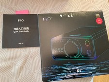 FiiO K7 Full Balanced HiFi DAC Headphone Amplifier,AK4493S*2, XMOS XU208 PCM384k