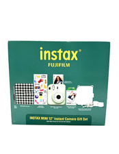Fujifilm Instax Mini 12 Instant Camera Gift Set Holiday Bundle Mint Green Film