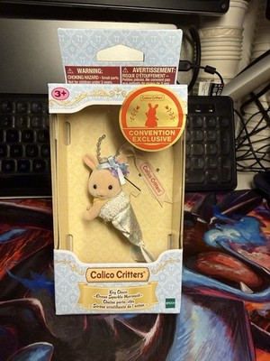 2026 SDCC Exclusive Calico Critters Ocean Sparkle Mermaid Key Chain *IN HAND*