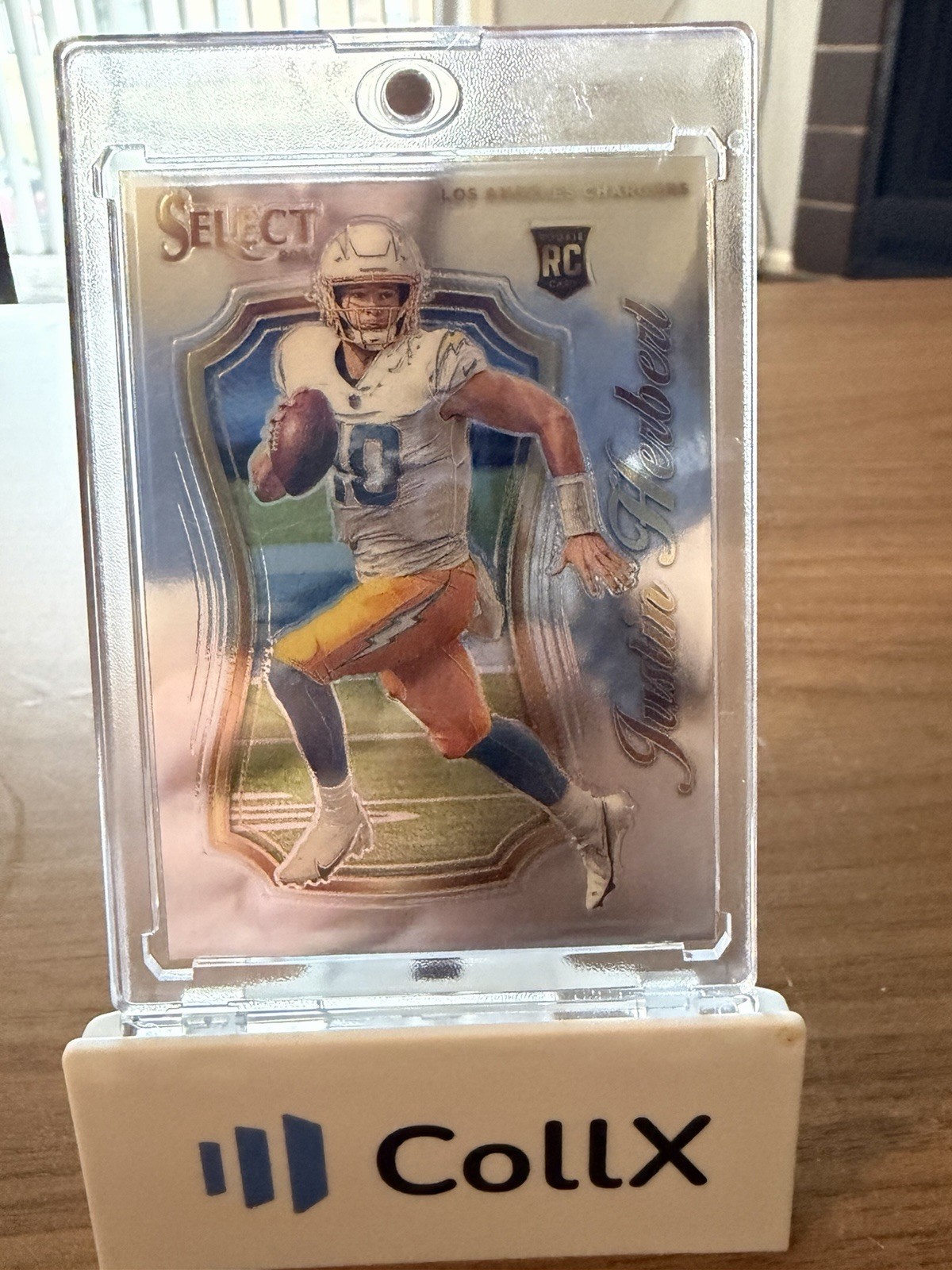 2020 Panini Select - Select Certified Rookies Justin Herbert #SCR-4 Silver Prizm