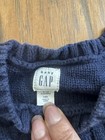Baby Gap Boys/Girls Knit Navy Blue Romper Size 6-12 Months — photo 3