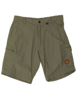 Asics Damen Cargo Shorts Medium W28 Khaki Polyamid AA04