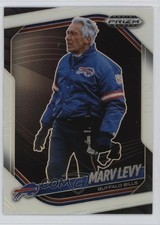 2025 Panini Prizm Black White Prizm 117/175 Marv Levy #14 HOF 19l7