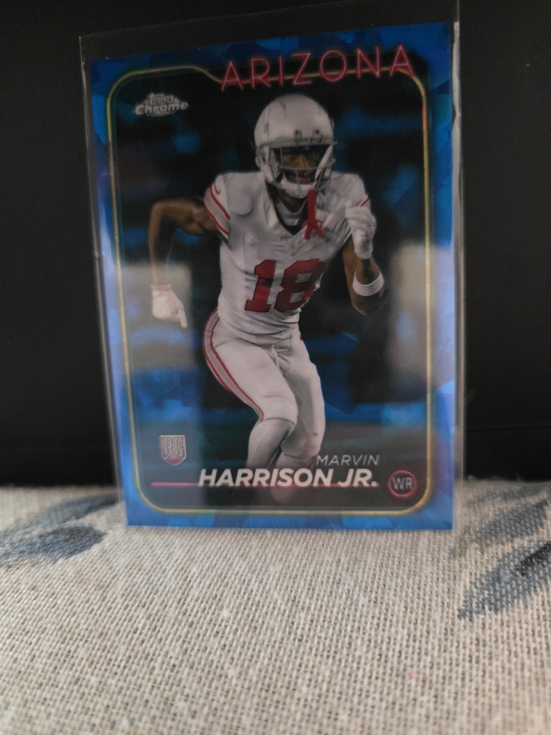 2024 Topps Chrome Sapphire Edition - Rookies Marvin Harrison Jr. #204 (RC)