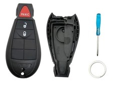 Key Fob Shell Replacement fit for Dodge Ram 2 3 Buttons
