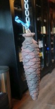 Vintage 5 Cuckoo Clock Pinecone Weight Cast I...