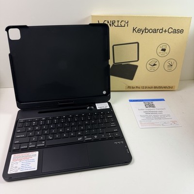 Lenrich Keyboard Case iPad Pro 12.9'' 6th Generation 2022/5th 2021/4th 2020/3rd