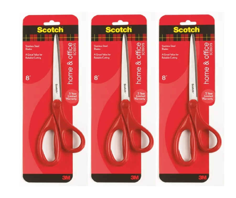 3M Household Stainless Steel Scissors, 8