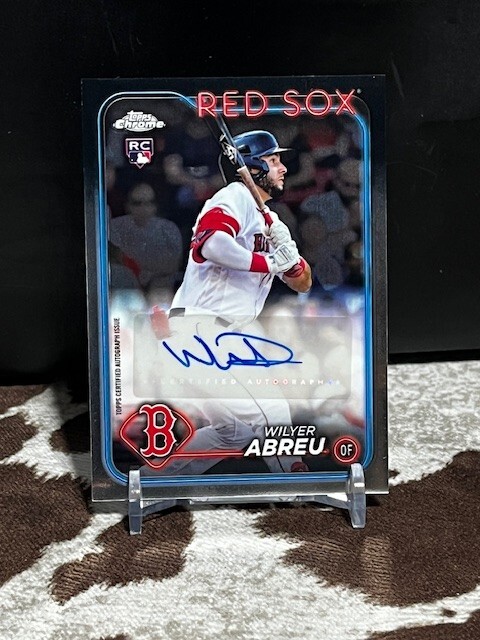 2024 Topps Chrome Update #AC-WA Wilyer Abreu Rookie Autograph