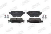 Jurid 573603J Bremsbelagsatz, Scheibenbremse FüR Audi Seat Skoda VW