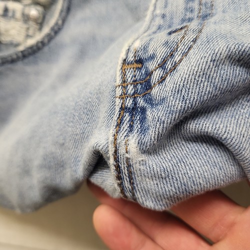 Vintage Levis Silvertab Jeans Mens 33/30 Relaxed Straight 90s Y2K Distressed USA - Picture 22 of 22