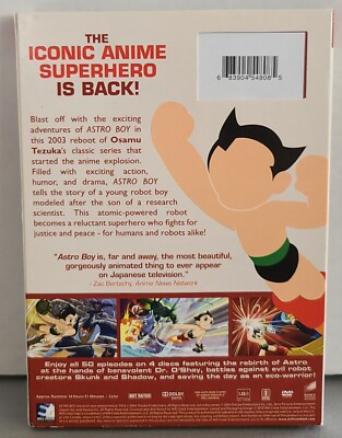Astro Boy The Complete Series (2003) ~ 3 Disc DVD Set ~ Funimation