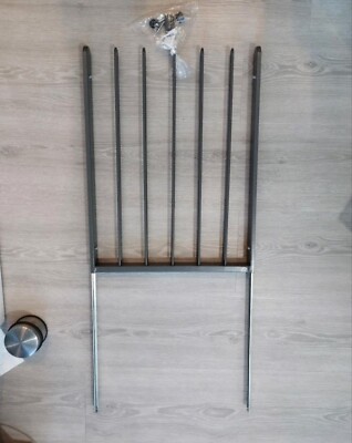 IKEA Komplement Hosenaufhängung 50x58 mit Schienen ausziehbar für PAX  Grau