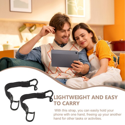 2pcs Nylon Straps Nylon Hand Strap Elastic Handle Grips Elastic Band - 第 10/12 張圖片