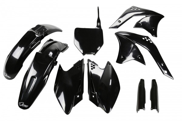 Kit Kunststoffverkleidungen Voll Kawasaki KXF 250 2006 Ufo Plast Schwarz-image