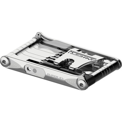 Utensile Multifunzione Lezyne Super Sv23 Argento - Strumento Compatto E Resisten