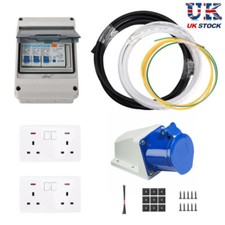 240V Mains Electric Hook Up Installation Kit Campervan Motorhome EASY WIRE