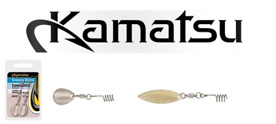 Kamatsu Schraubspinnklinge. 2 Stk. Spinner
