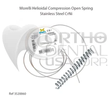 Open coils on spools or bags Closed coils with eyelets Orthodentalusa Corp USA